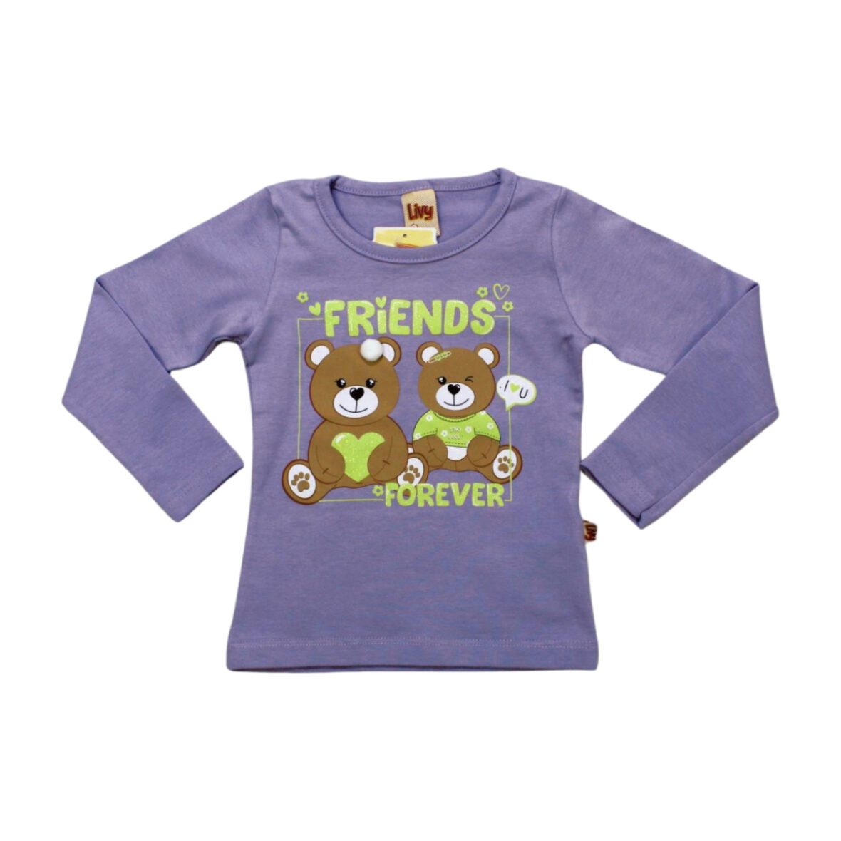 Blusa Manga Longa Friends 8403 – Livy