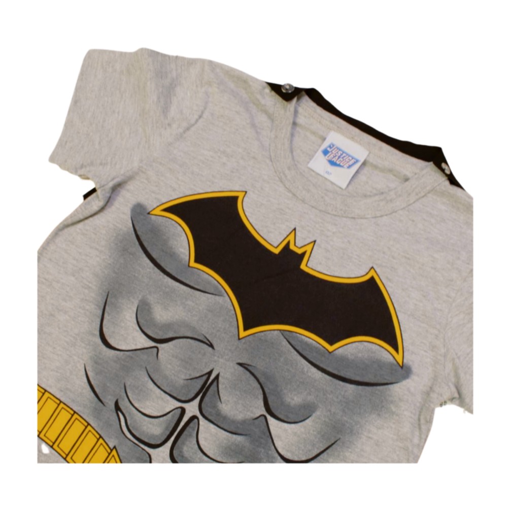 Camiseta Manga Curta Batman com Capa 70073 – Kamylus