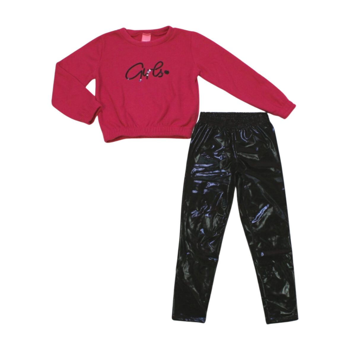 Conjunto Blusa Soft Girls e Legging Cirrê 57017 – Kamylus