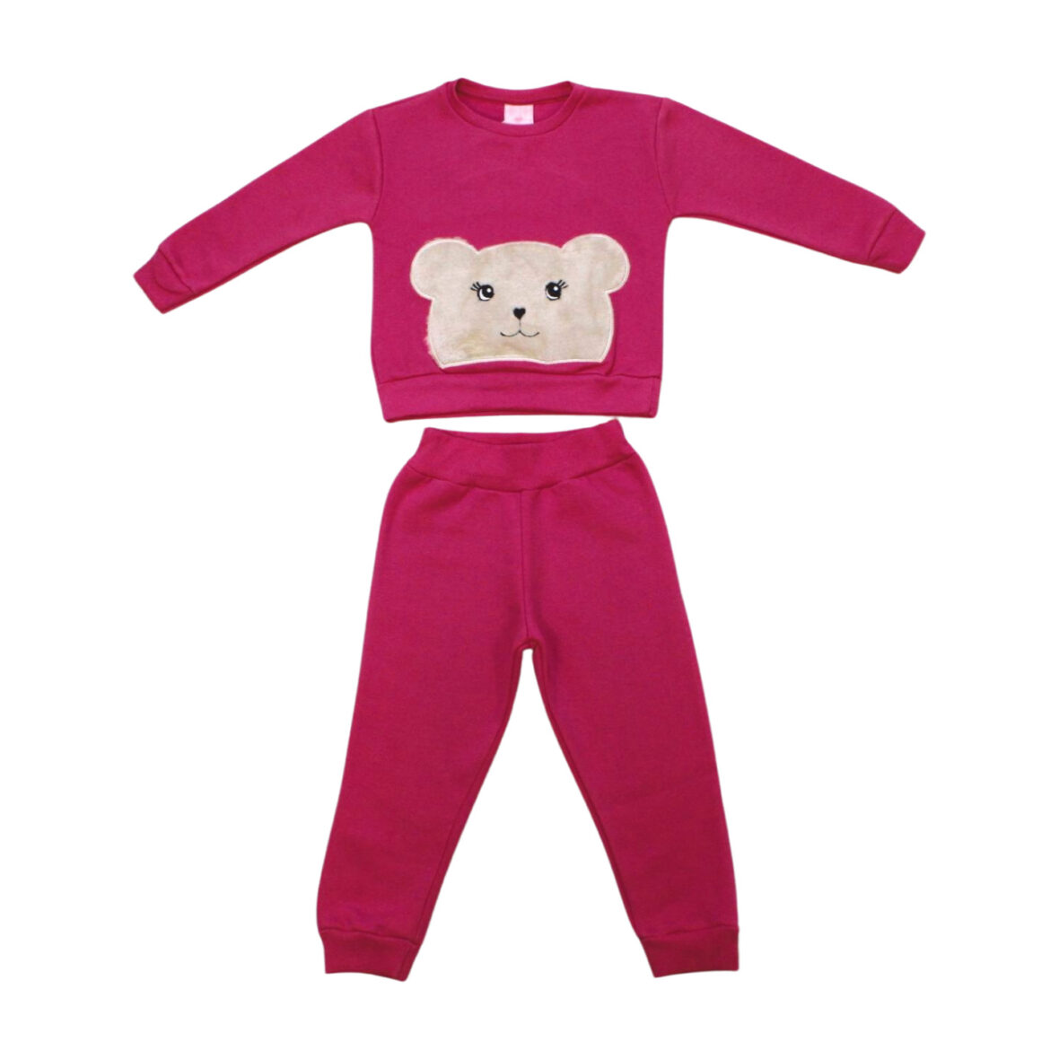 Conjunto Moletom Feminino Ursa Bordada 6549 – By Gus