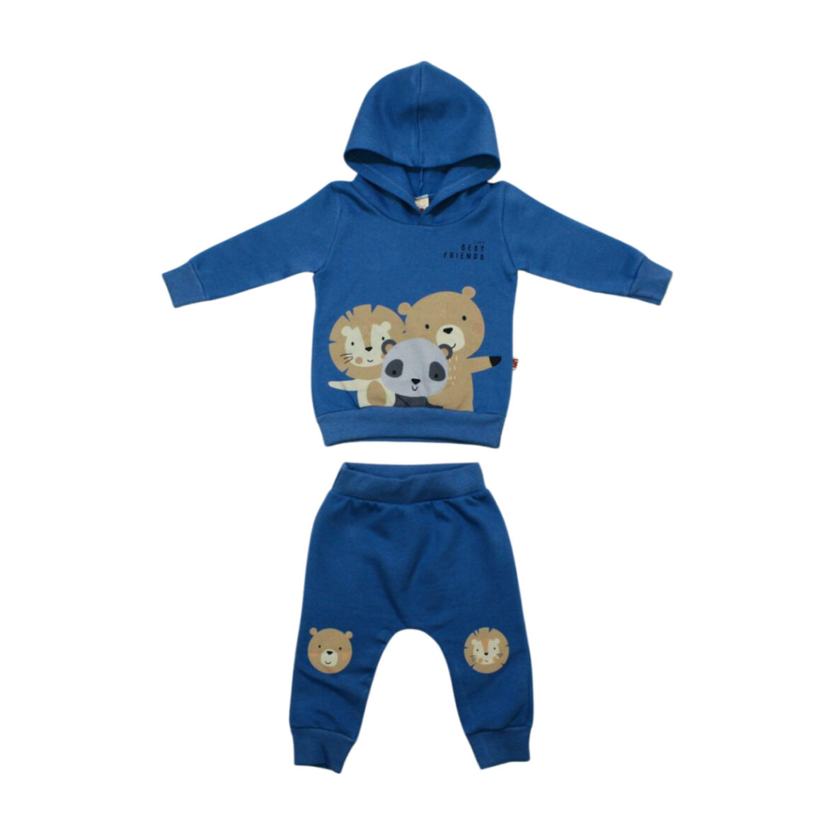 Conjunto Moletom  Masculino Bichos com Capuz 8440 – Livy