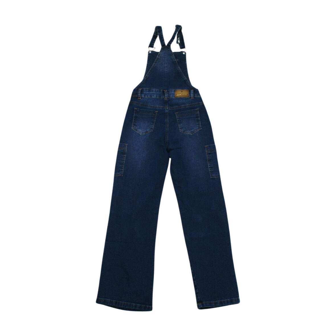 Jardineira Jeans Cargo Feminina 6088J – Tom Ery