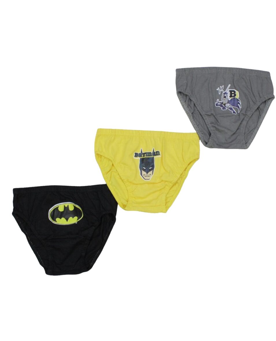 Kit Cuecas Estampa Batman 3 Peças 02390003 – Evanilda