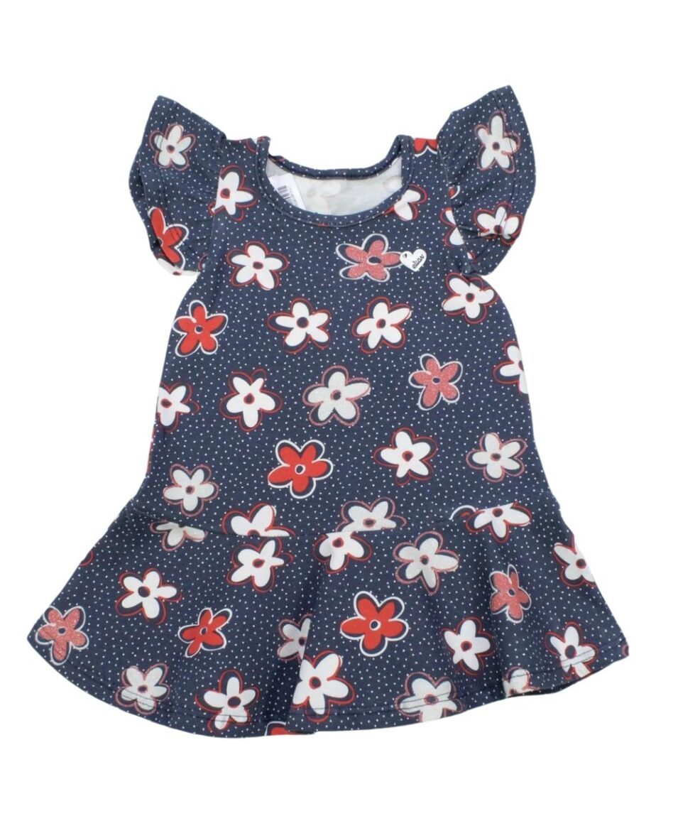 Vestido Cotton Estampado Flores 211192 – Elian