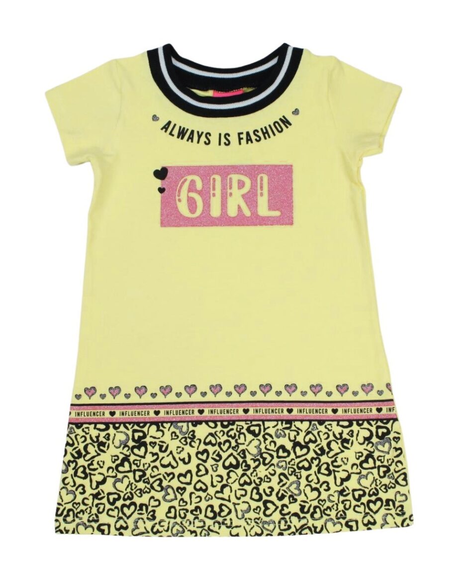 Vestido Reto Estampado Girl 50331 – Kely Kety