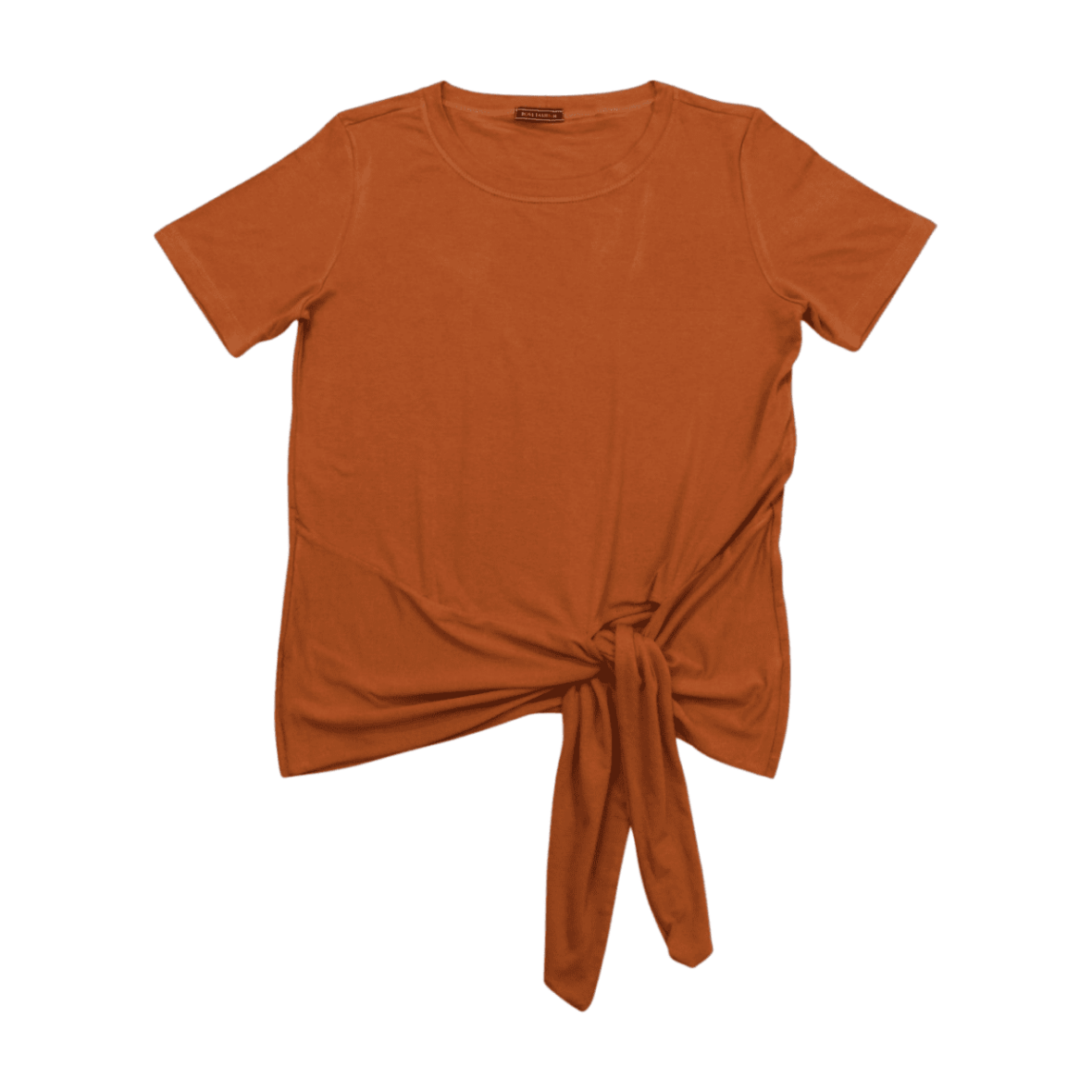 Blusa Manga Curta com Laço B073 – Rose Fashion