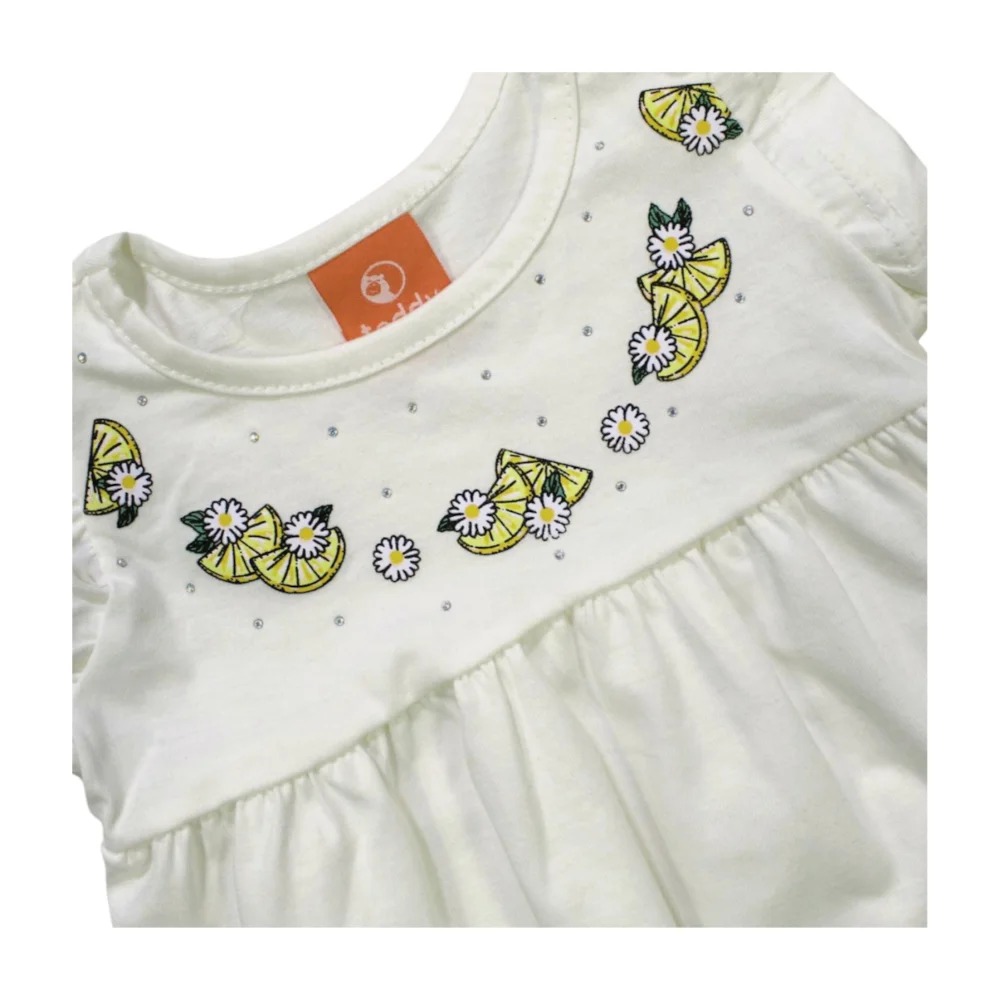 Conjunto Feminino Blusa e Shorts Estampado Flores 17516 – Teddy