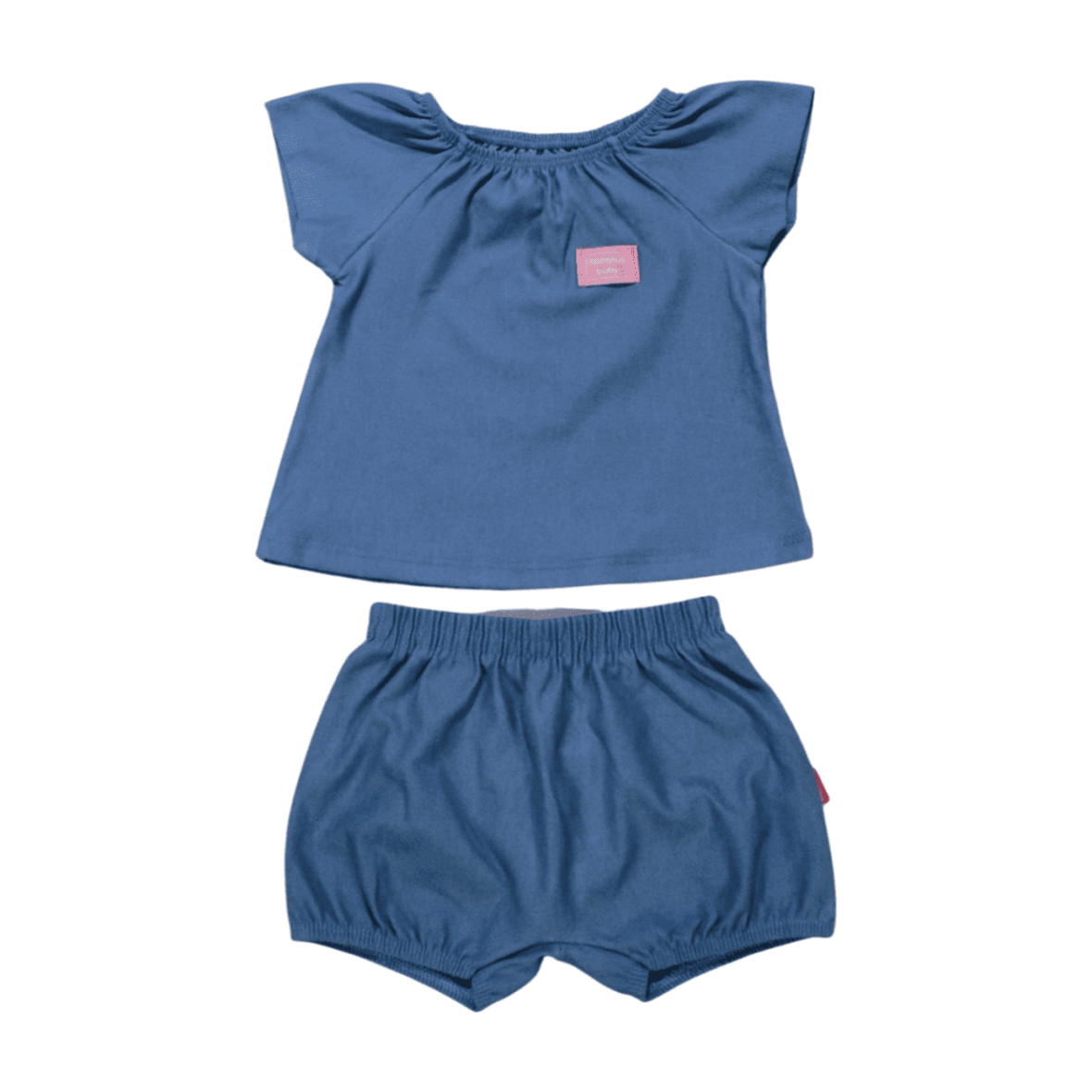 Conjunto Feminino Blusa e Shorts Cotton Jeans 53729 – Kamylus