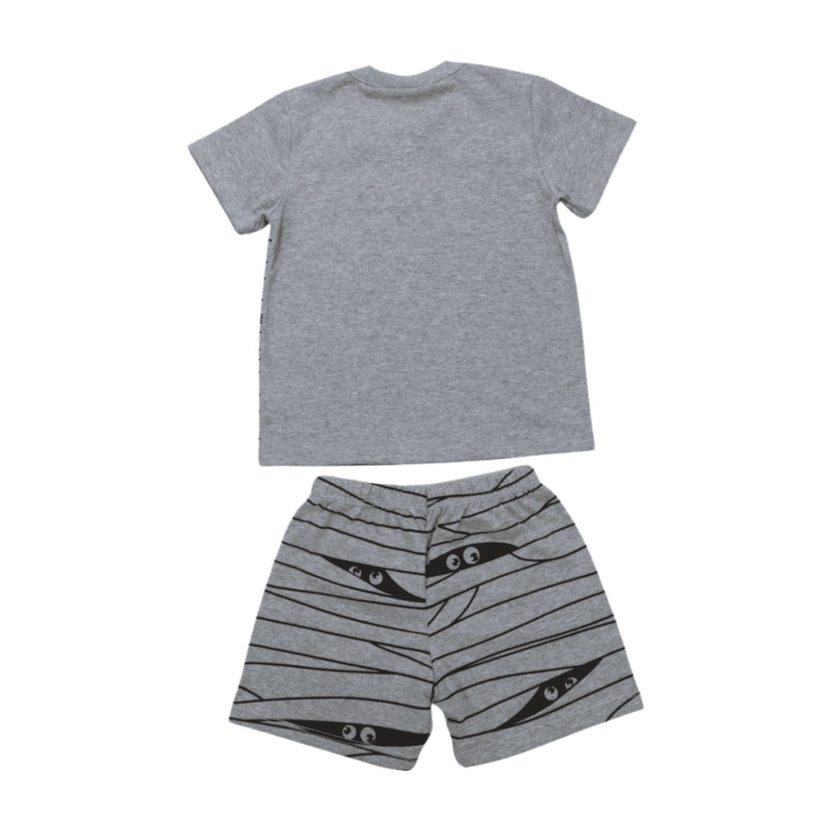 Pijama Curto Masculino Estampa Múmia Brilha no Escuro 22296 – Rollu