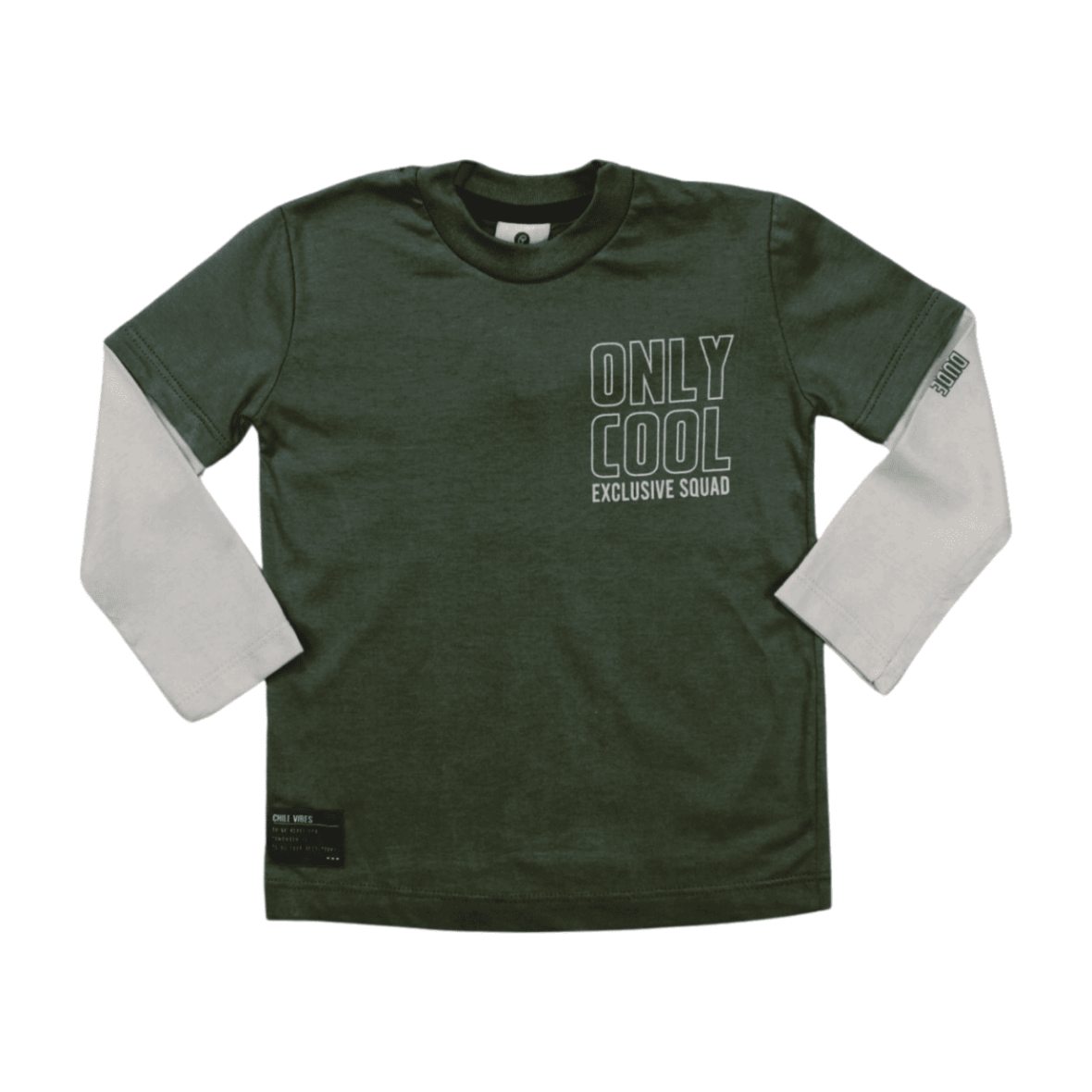 Camiseta Manga Longa Only Cool 17620 – Abrange