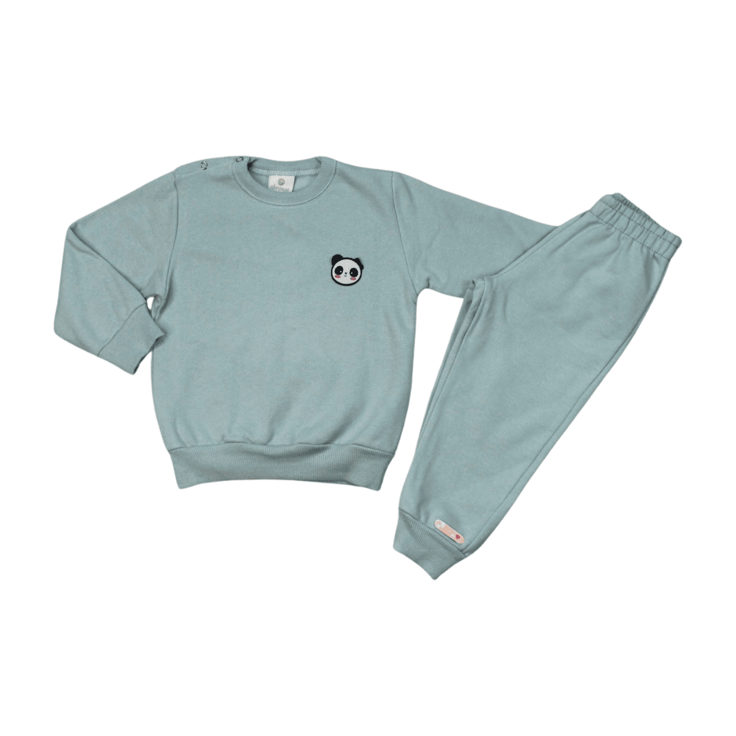 Conjunto Moletom Feminino Felpudo Panda 10118 - Abrange