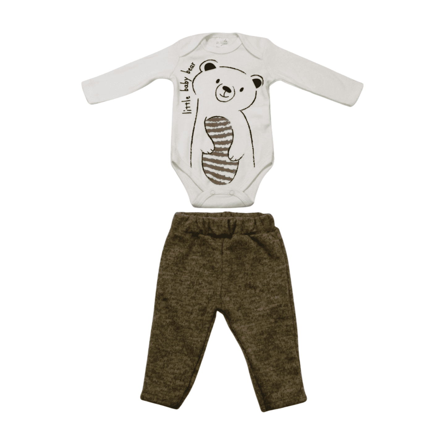 Conjunto Longo Masculino Blusa Bear e Calça 1713 - Mini Moon