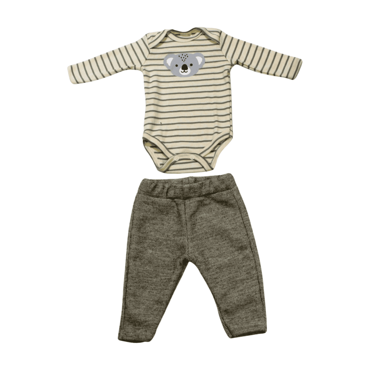 Conjunto Longo Masculino Blusa e Calça com Listras 1711 - Mini Moon