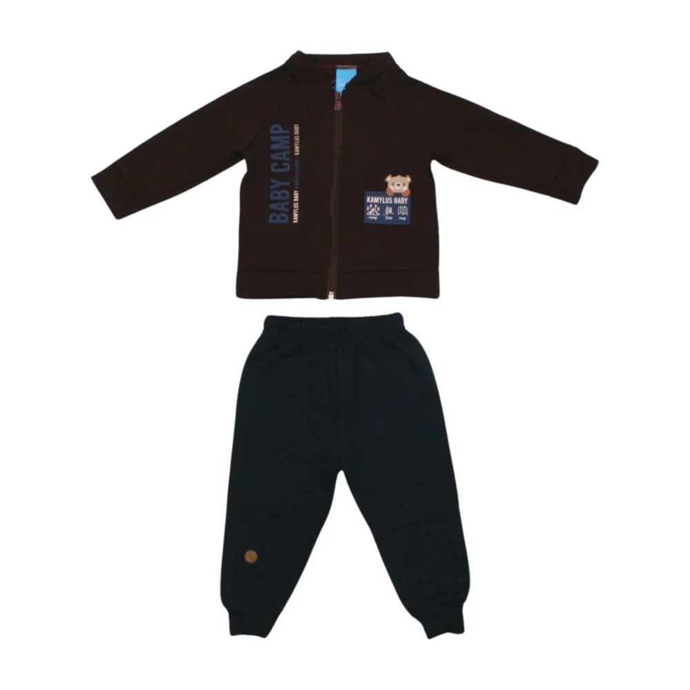 Conjunto Moletom Masculino Aberto Camp 43593 – Kamylus