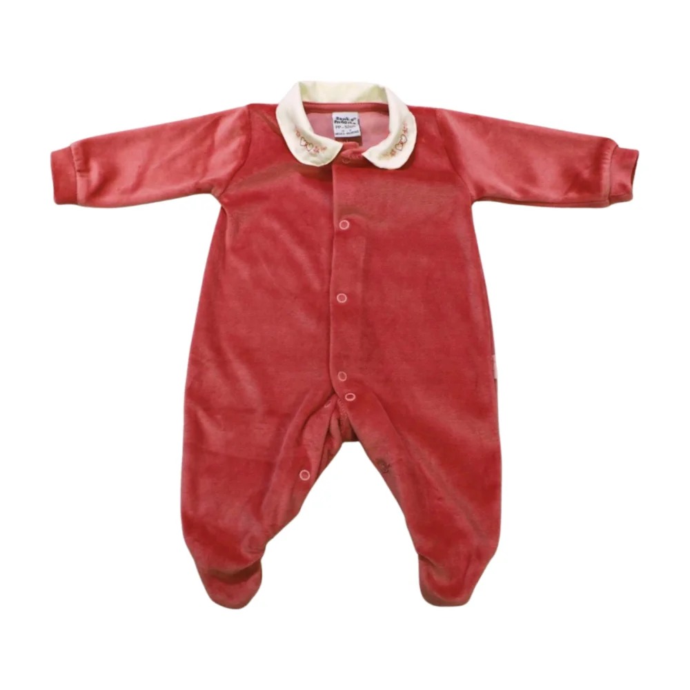 Macacão Plush Feminino Coração 101090 – Sonho Mágico