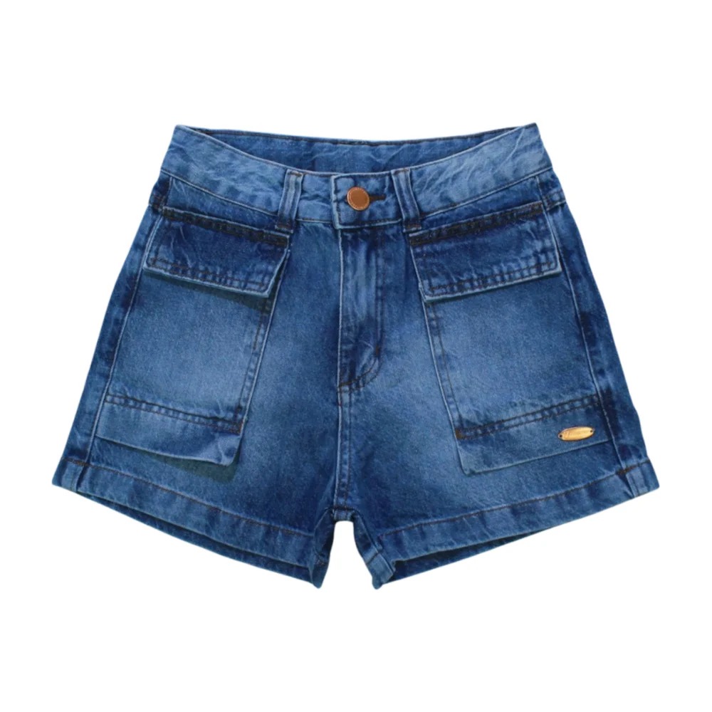 Shorts Jeans com Bolso Lapela 3229 – Frommer