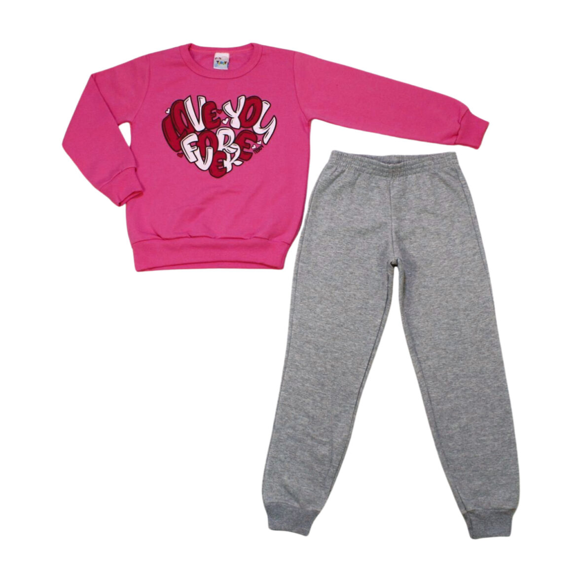 Conjunto Moletom Feminino 17473 – Teddy