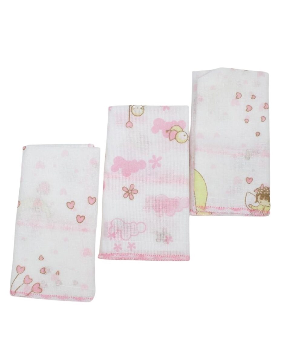 Kit Babete Estampada 3 Peças 32cm x 32cm 1541 – Papi