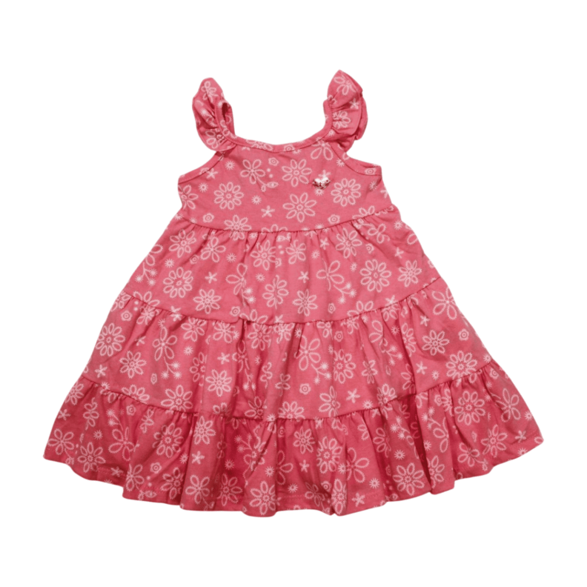 Vestido Alça Estampado Flores 11419 – Kaiani