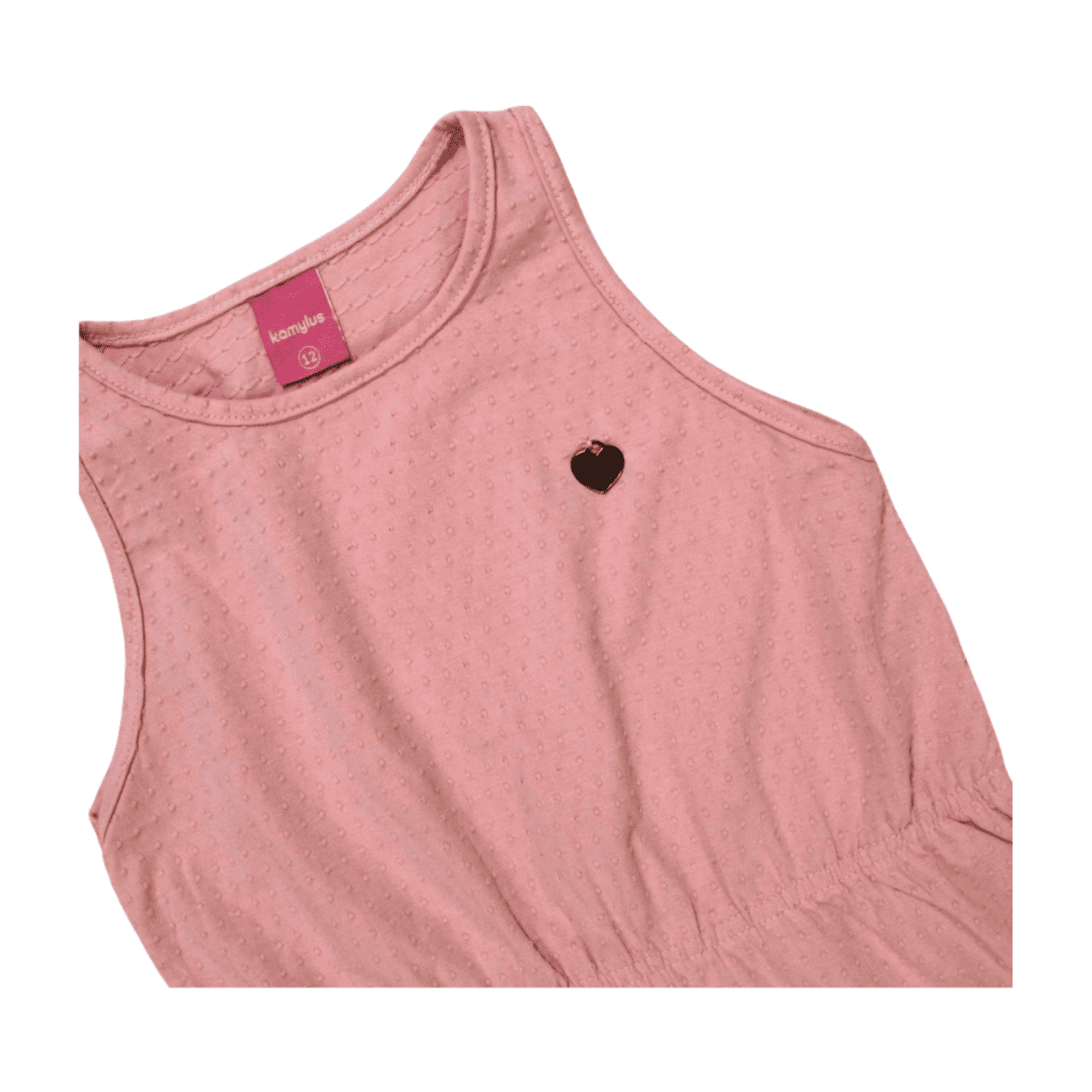 Vestido Cavado com Babado 57146 - Kamylus