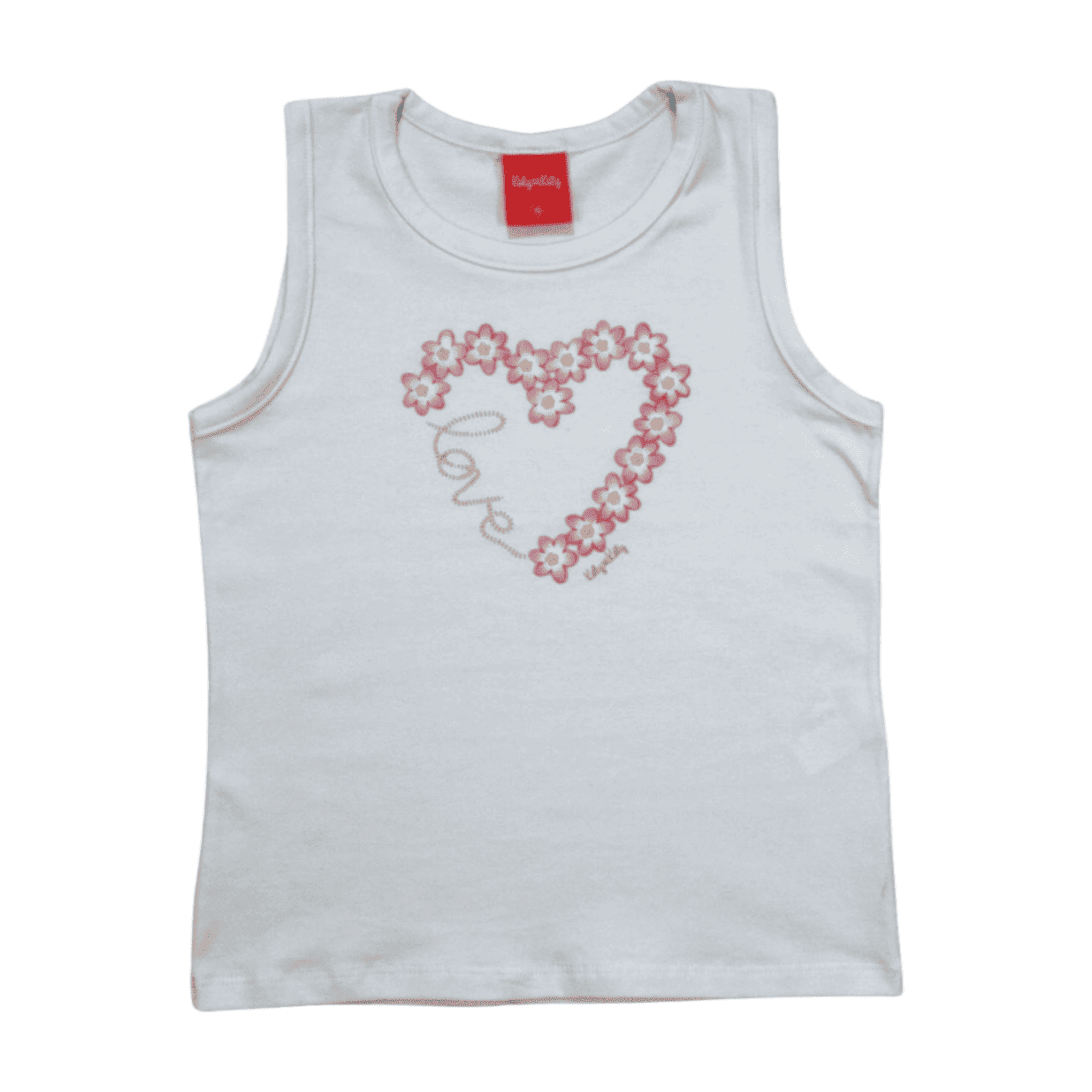 Blusa Cavada Estampa Coração 50996 - kely Kety
