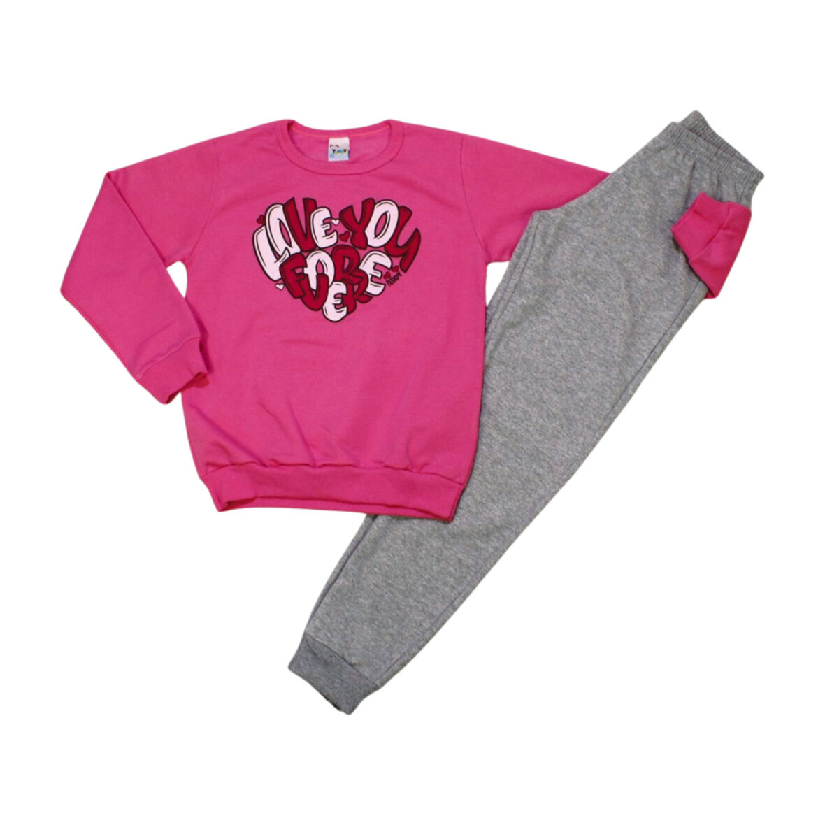 Conjunto Moletom Feminino 17473 – Teddy