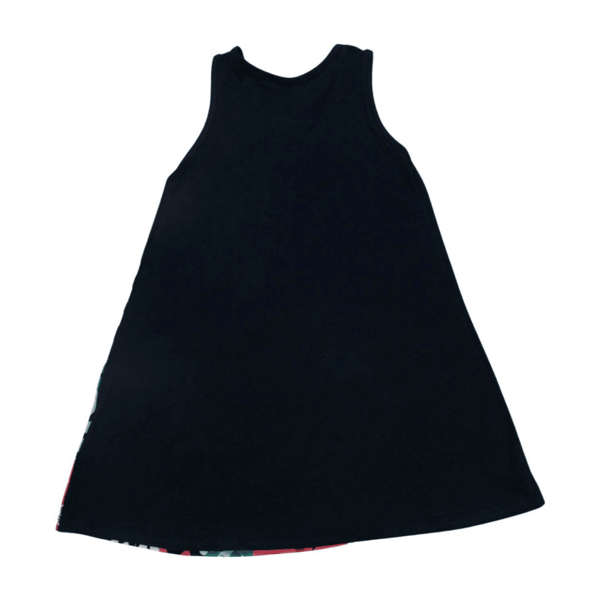 Vestido Cavado Estampado Beija Flor 1000527 - Kyly