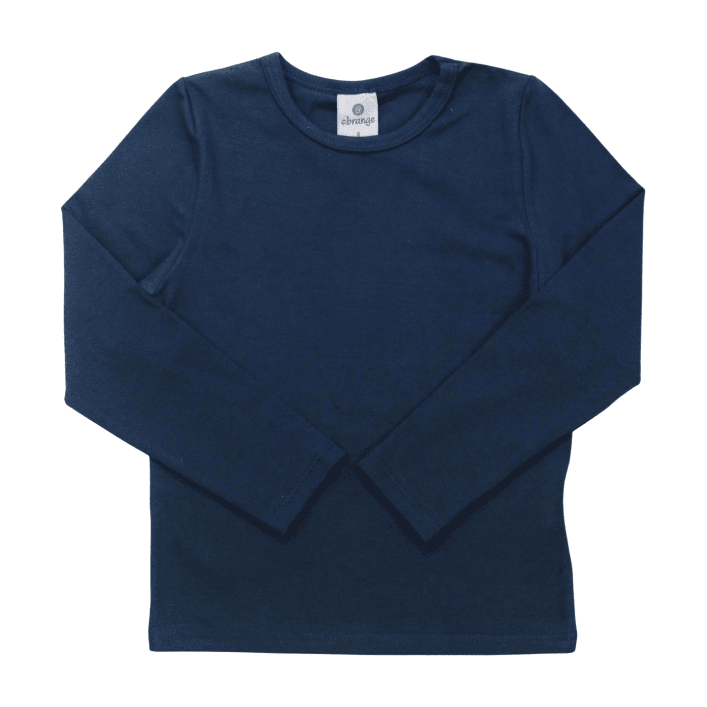 Blusa Manga Longa Cotton Lisa 0Y070 - Abrange