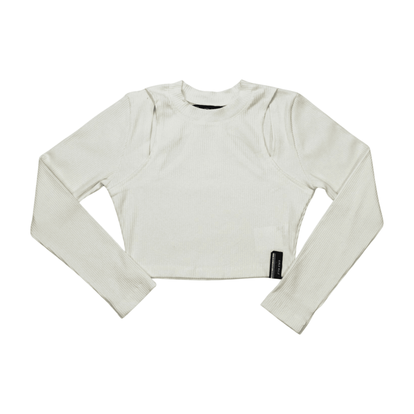 Blusa Manga Longa Ribana com Recorte 15234  - Dway