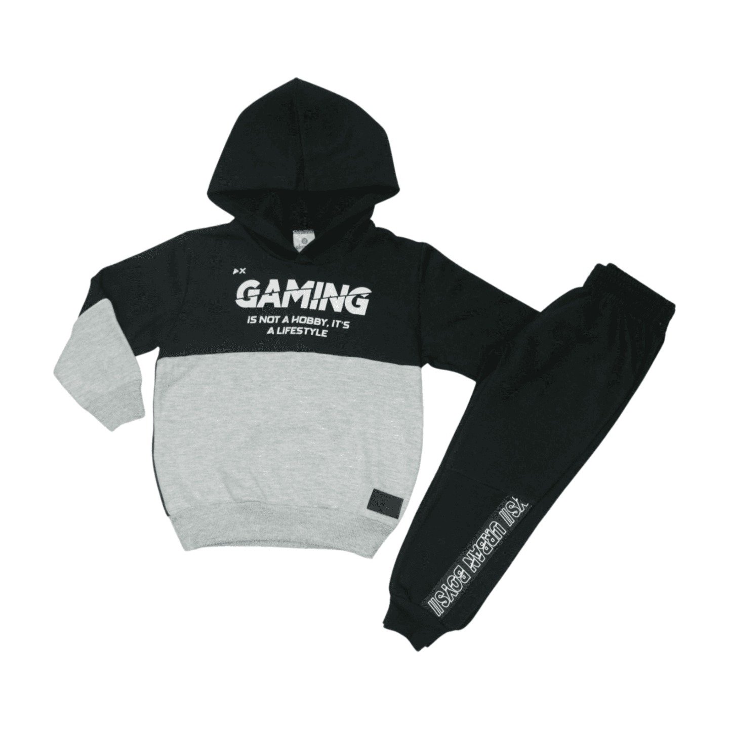 Conjunto Moletom Masculino Capuz Gaming 17627 - Abrange