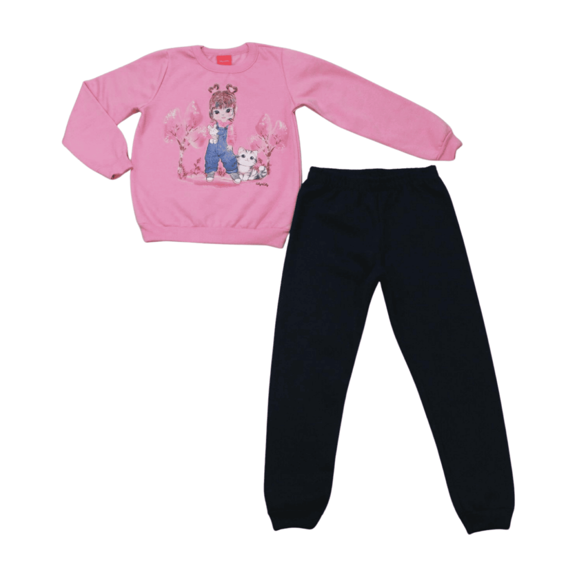 Agasalho Feminino Estampa Menina 60486 – Kely kety