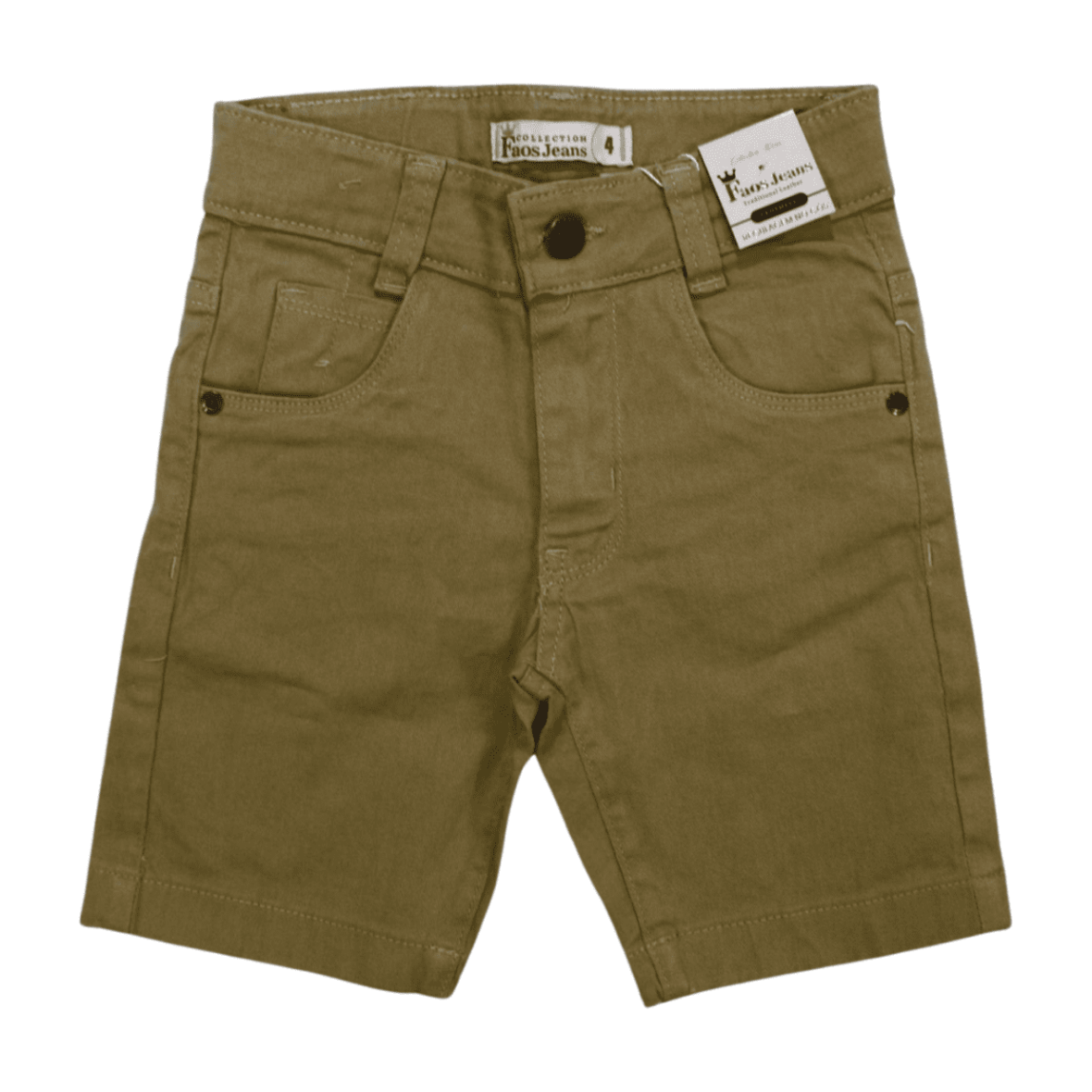 Bermuda Sarja Masculina com Regulagem no Cós 680 – Faos