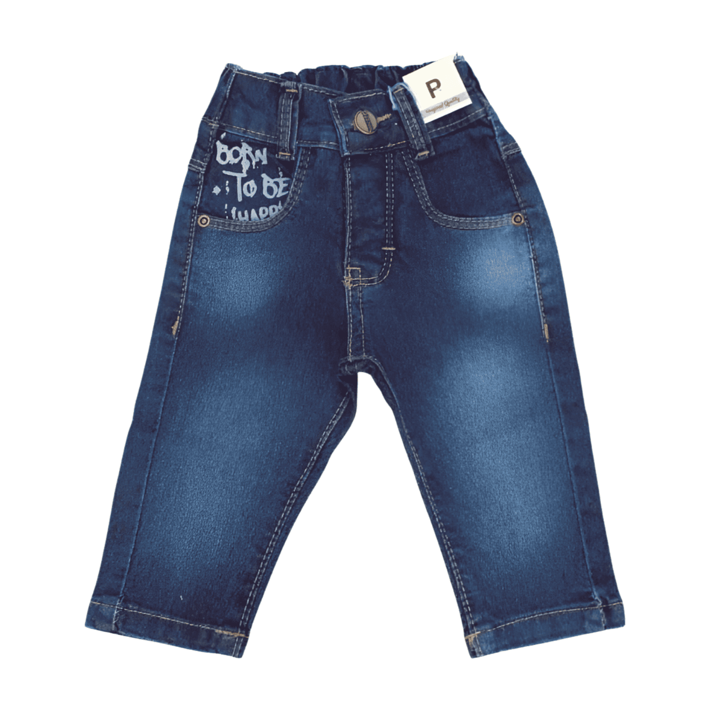 Calça Jeans Masculina Estampada Born 4378 - Paparrel