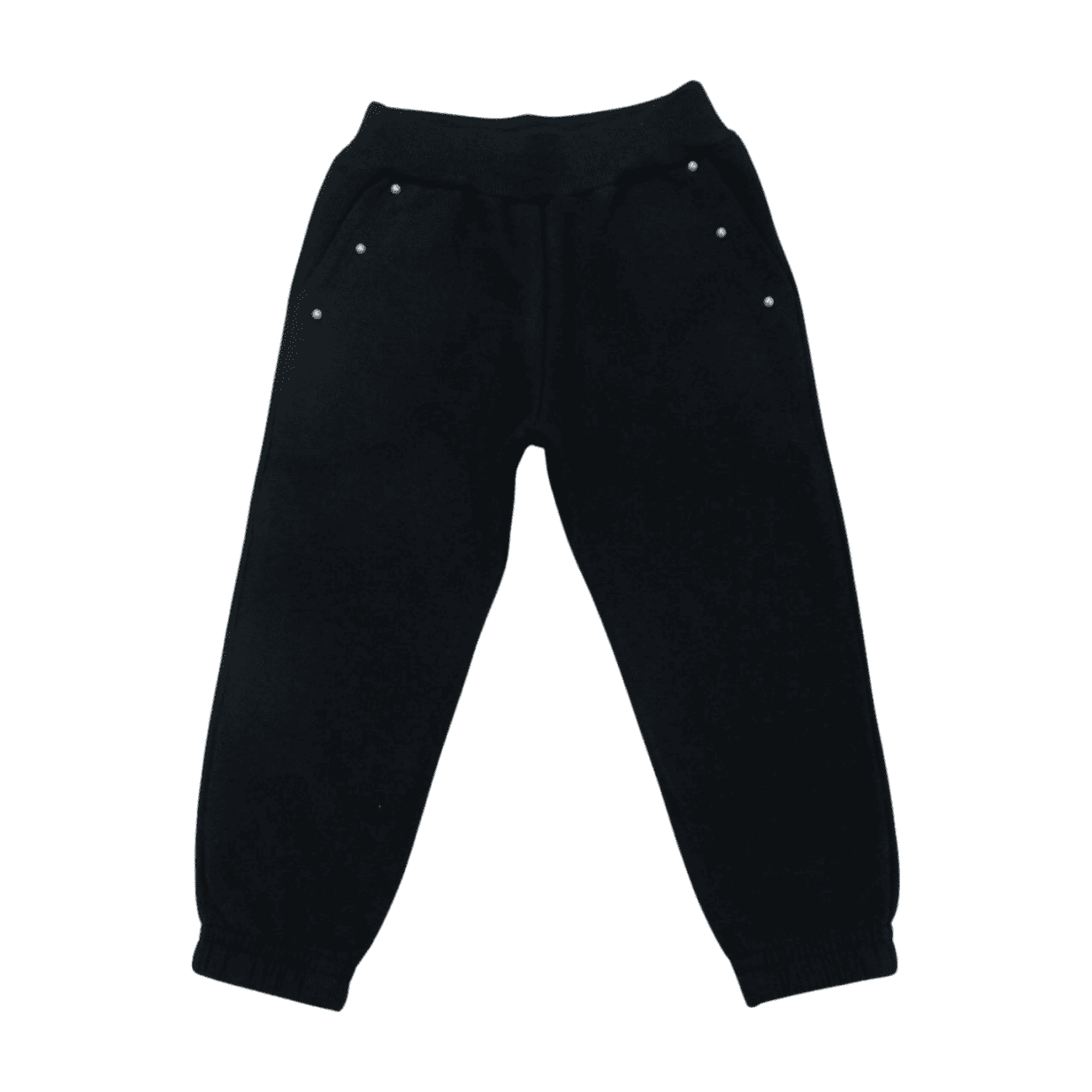 Calça Moletom Feminina com Punho Pérolas 1369 - Bicho Bagunça