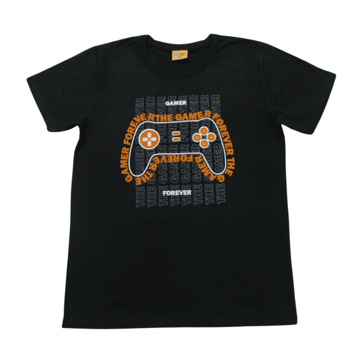 Camiseta Manga Estampa Controle 22252 - Rollu