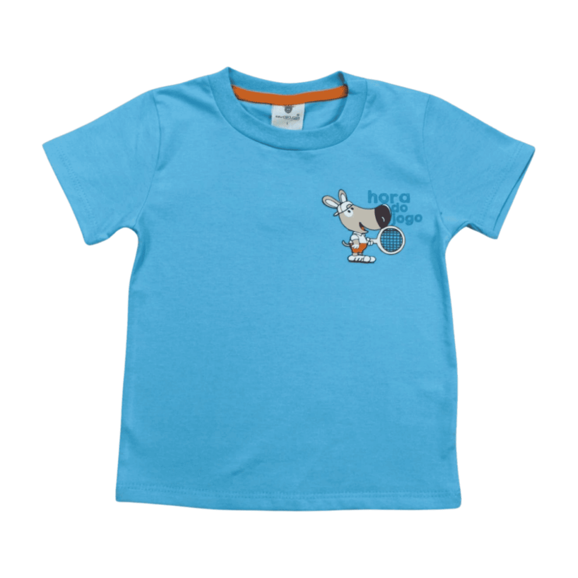 Camiseta Manga Curta Estampa Hora do Jogo 8094 – By Gus