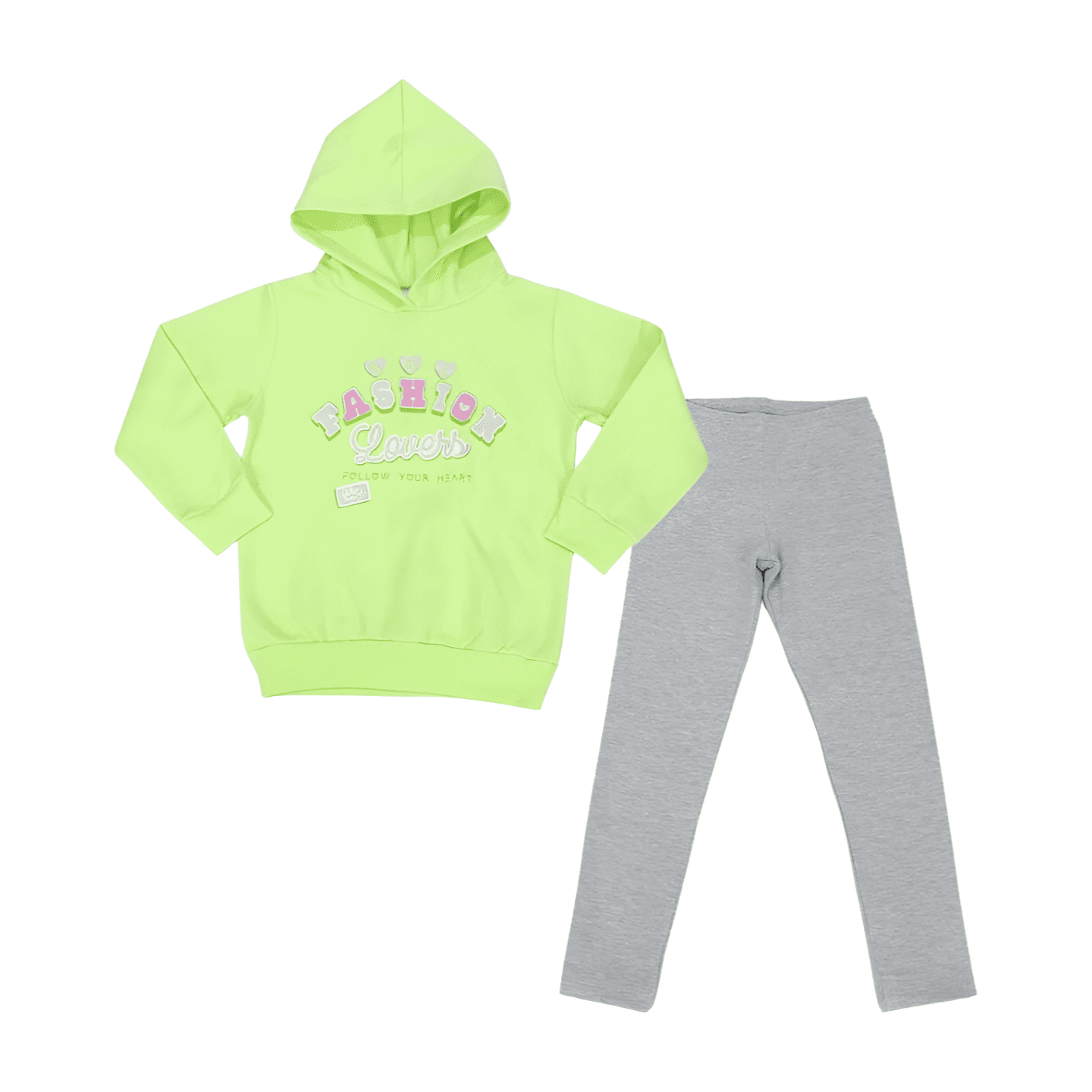 Conjunto Longo Blusa Moletom Estampa Fashion e Legging 10410 - Kaiani
