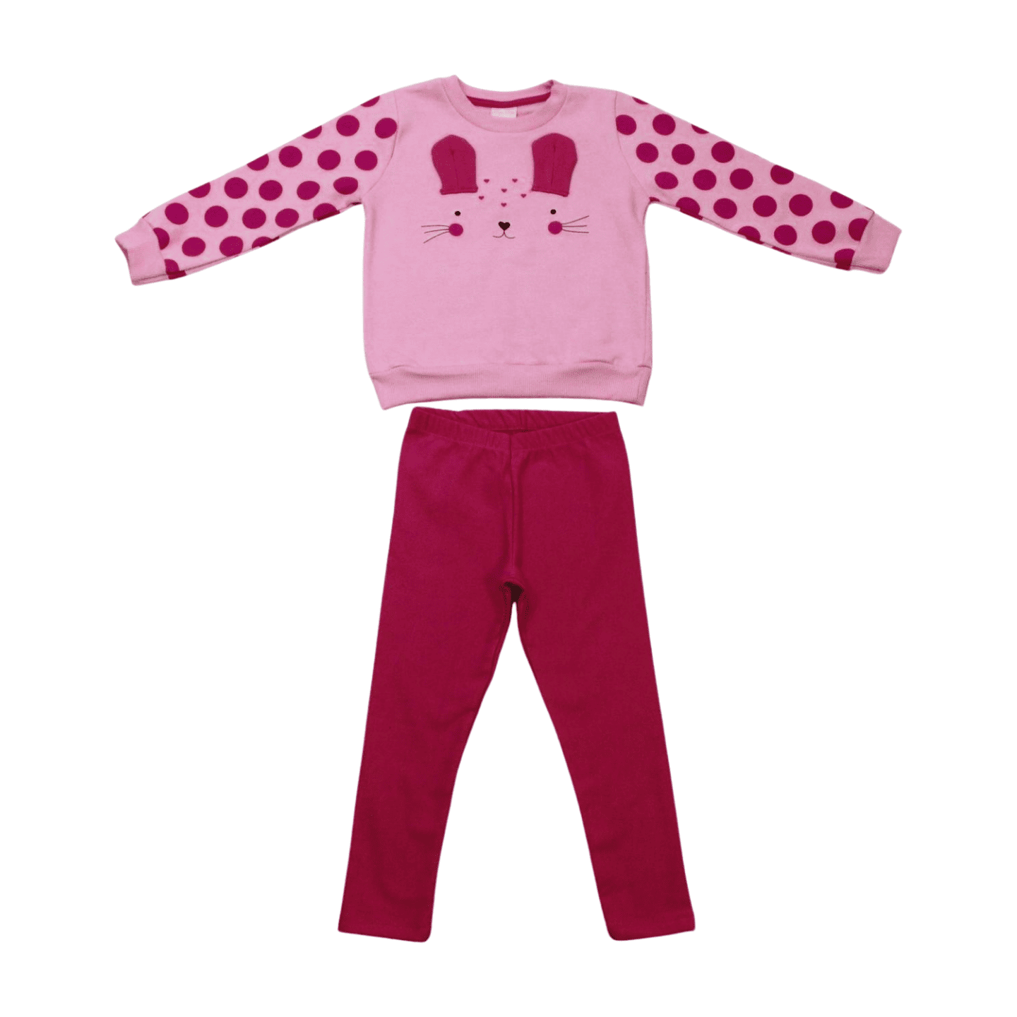 Conjunto Longo Feminino Blusão Carinha e Legging 6977 - By Gus