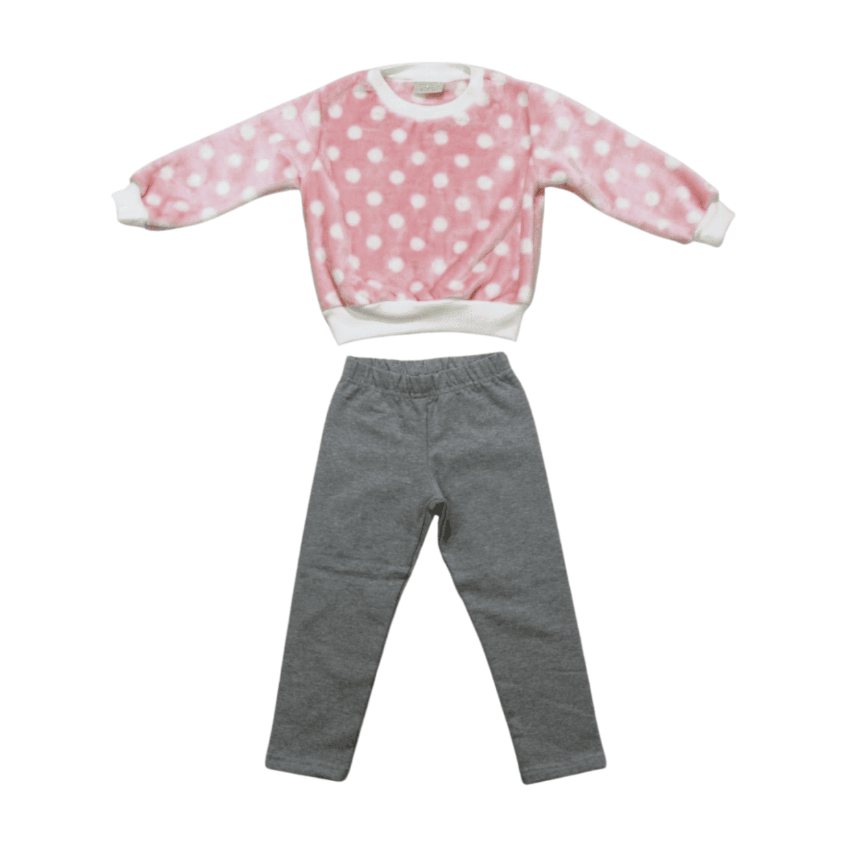 Conjunto Longo Feminino Blusão e Legging Bolas 395648 - Vrasalon