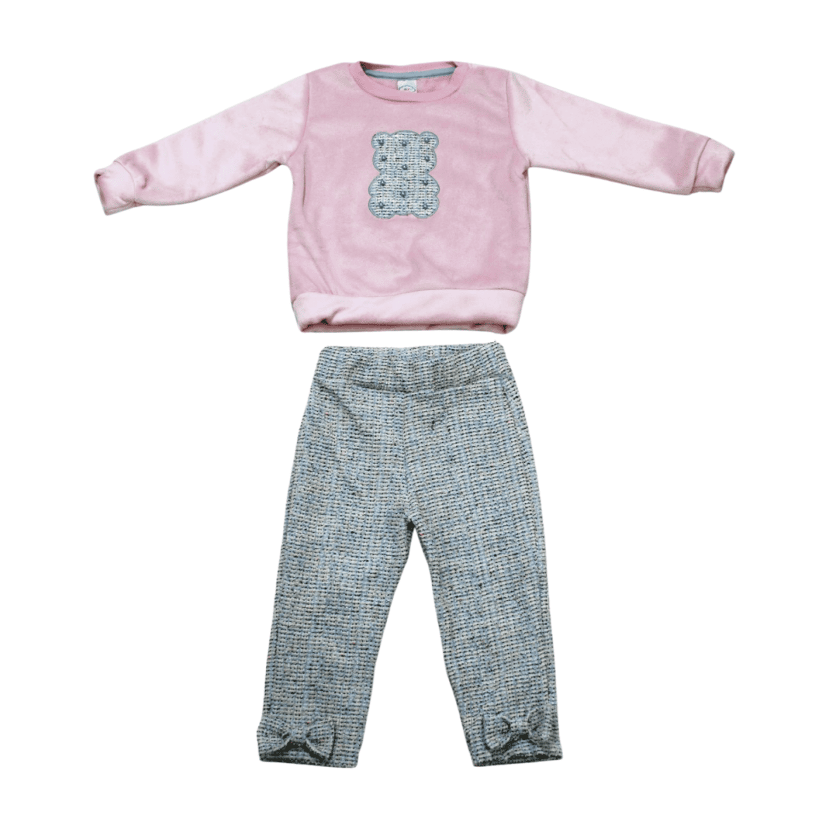Conjunto Longo Feminino Ursa 32018 - Iaze