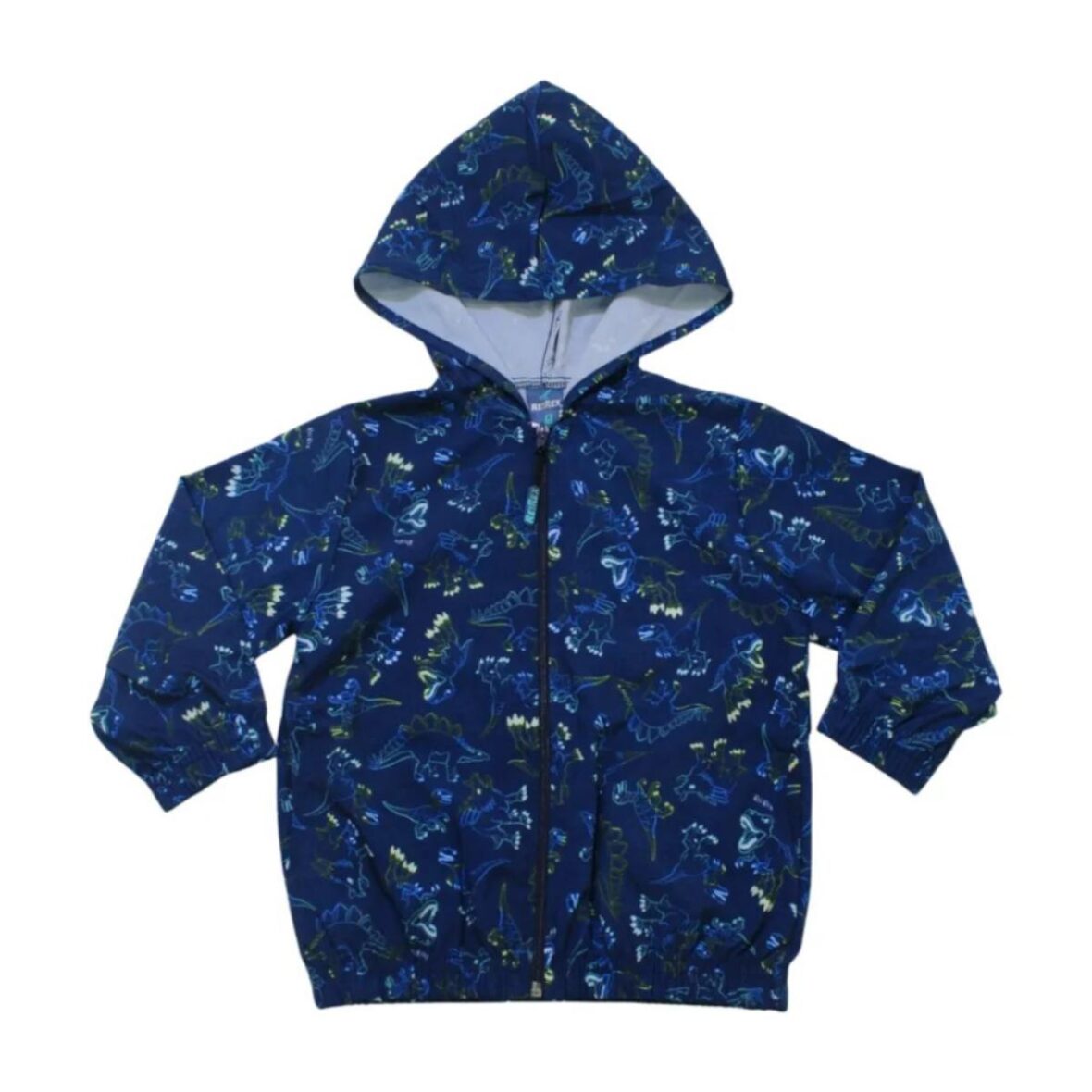 Jaqueta Corta Vento Masculina Estampa Dino 45744 – Rei Rex