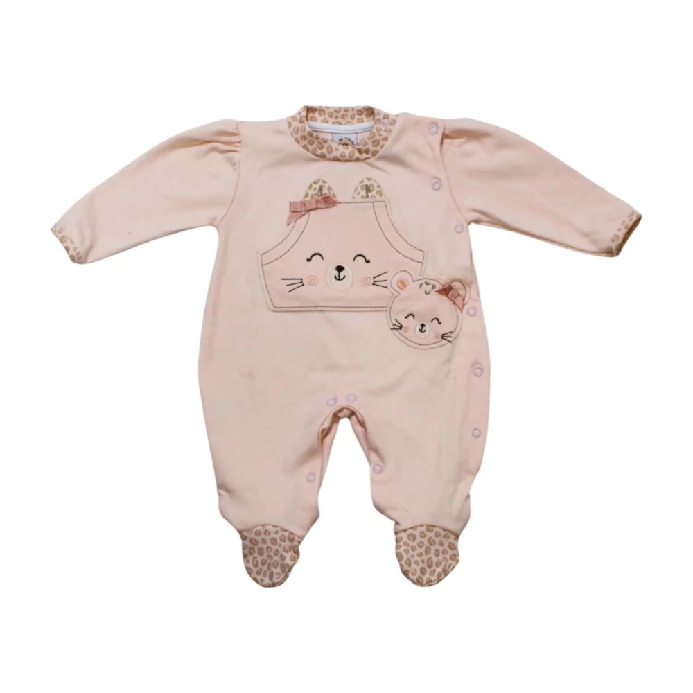 Macacão Suedine Longo Feminino Carinha 1205 – Nilly Baby