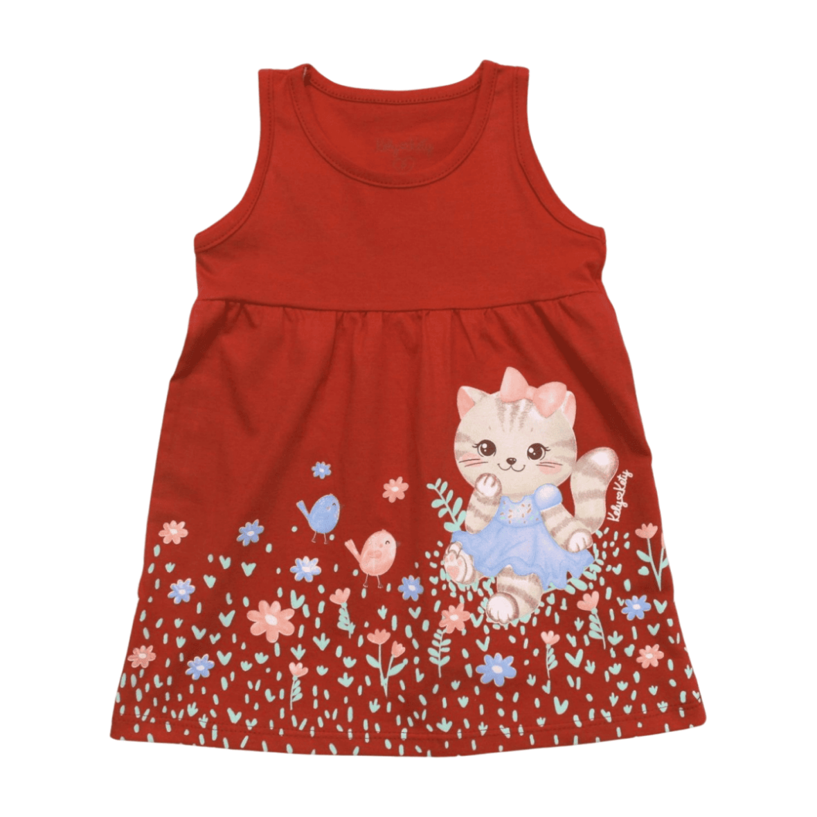 Vestido Estampado Gatinha 43132 – Kely Kety